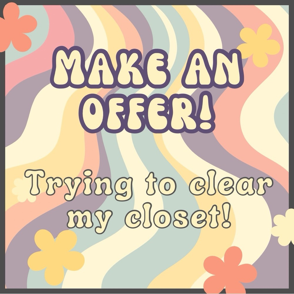 Closet clean out!